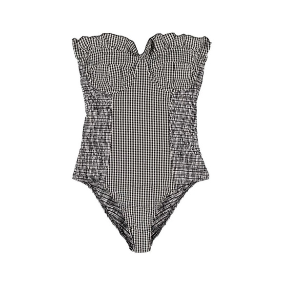 Doen Playa Maillot La Maddalena Gingham one piece swimsuit - Picture 3 of 16